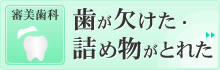 歯が欠けた・詰め物がとれた