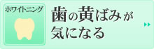 歯の黄ばみが気になる